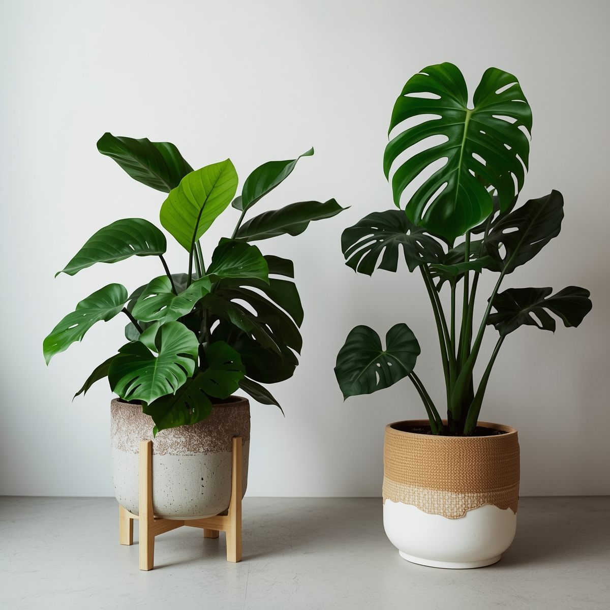 Plant shop studio with various indoor plants