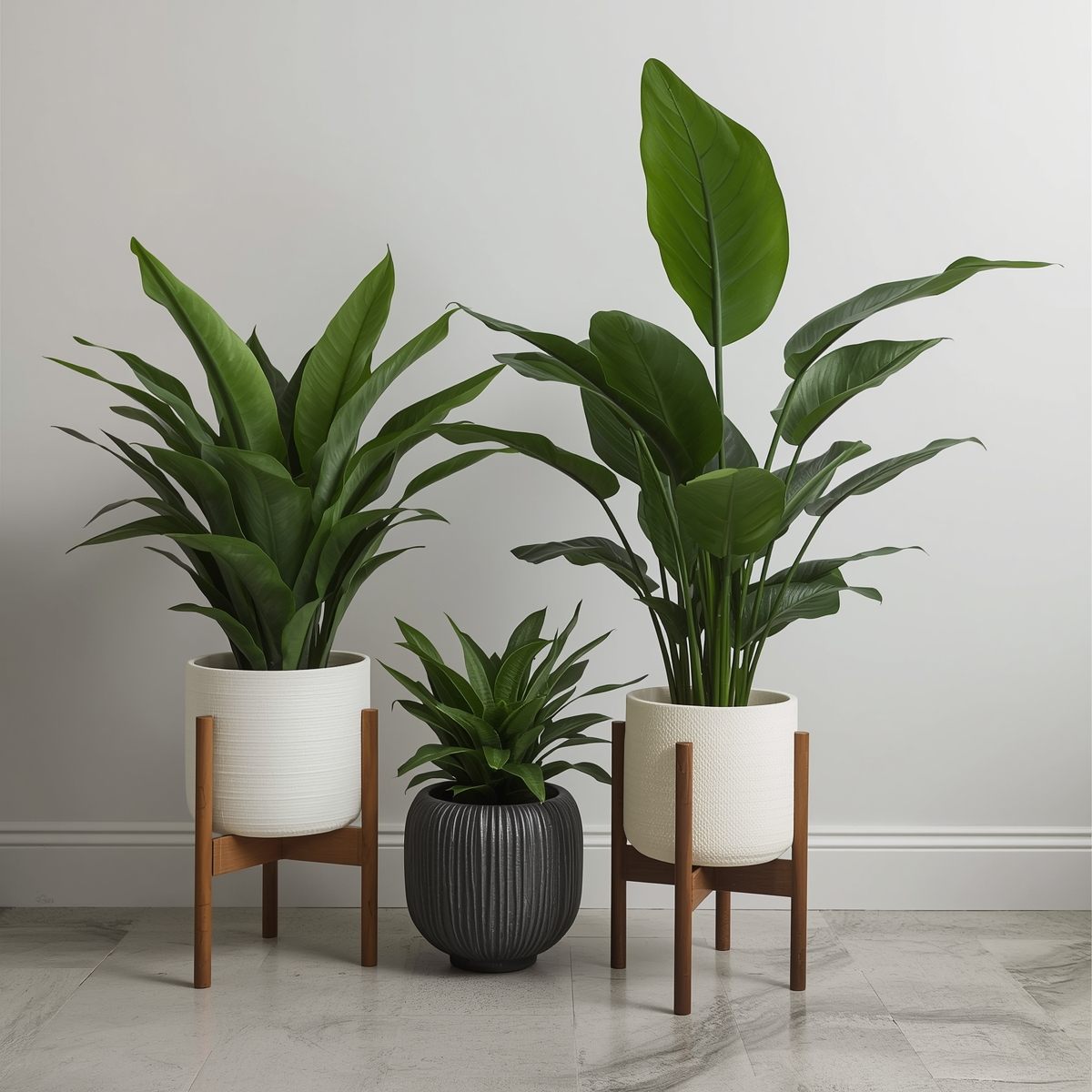 Philodendron plant in decorative pot